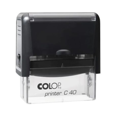 Céges névbélyegző 6 soros Colop C40 - lenyomat: 59 x 23 mm                                                                                    