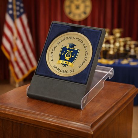 kék műanyag éremdoboz érmekhez