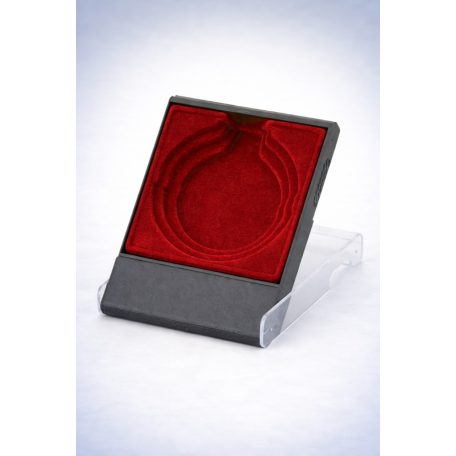 Piros doboz 5 cm, 6 cm és 7 cm-es érmekhez D75