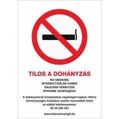 Tilos a dohányzás