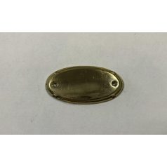 Öntött réz névtábla