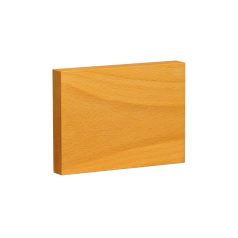 Fa Téglalap natúr 9x12x2cm
