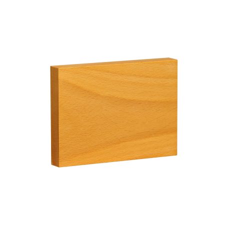 Fa Téglalap natúr 9x12x2cm