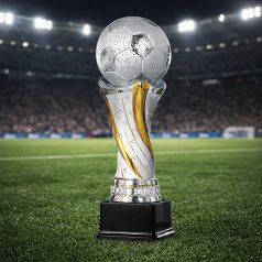 Prémium labdarúgó trófea 43 cm 