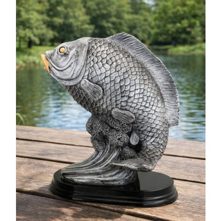 Ponty szobor horgászversenyre 23 cm - Legnagyobb hal trófea