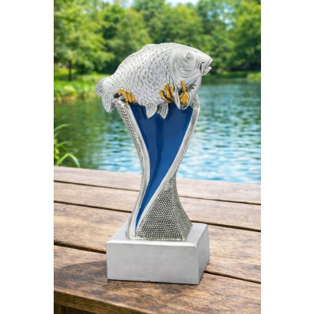 Hal szobor horgászversenyre 14,5 cm - ponty