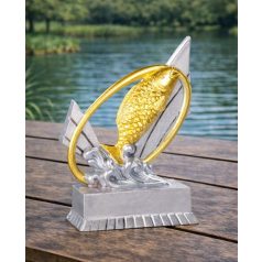 Halas szobor 12cm - horgászversenyre