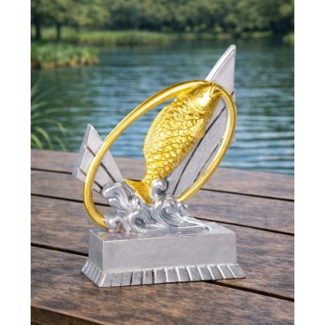 Halas szobor 12cm - horgászversenyre