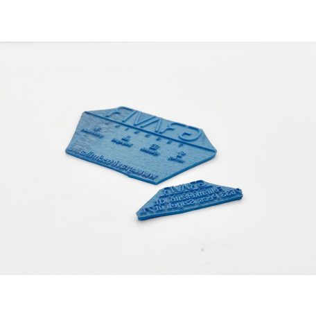 Bélyegzőgumi C10 - lenyomat: 27 x 10 mm