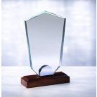 Gravírozható üvegdísz - LILLA1 21 cm dobozzal