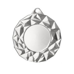 Díszes ezüst érem M4512 - átmérő: 45 mm