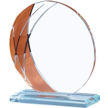 Üveg MAJA1  17 cm bronz