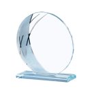 Gravírozható üvegdísz - MAJA2 19 cm  ezüst