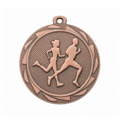 Futós érem bronz ME104 - átmérő: 45 mm