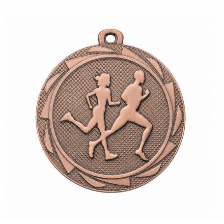Futós érem bronz ME104 - átmérő: 45 mm