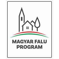 Magyar Falu Program tábla logóval