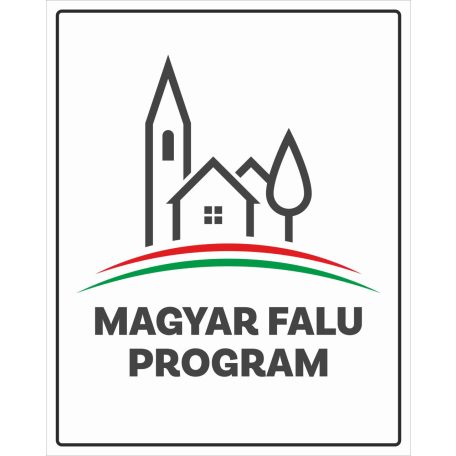 Magyar Falu Program tábla logóval