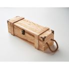 Gravírozható fa boros doboz 33 cm