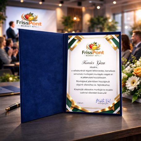 Plüss oklevéltartó mappa