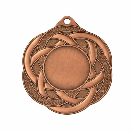 Érem bronz ME5001 érembetét hellyel - átmérő 5 cm