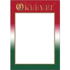 OKLEVÉL A/4 NEMZETI   