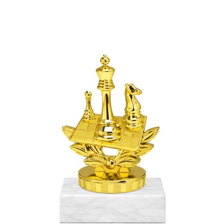 Sakk figura márványon 