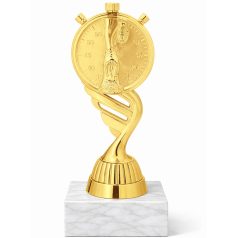 Futás különdíj - arany futócipő figura márványon