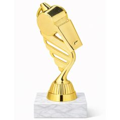 Arany síp figura bírónak - díj a játékvezetőnek