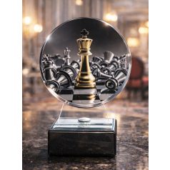 Sakk díj plexiből 14 cm
