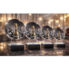 Sakk díj plexiből 14 cm