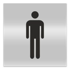 Férfi WC tábla - klasszikus