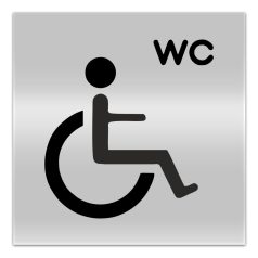 Mozgássérült WC tábla