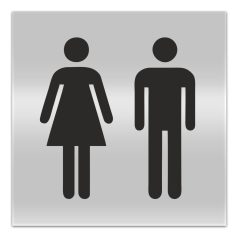 Női/férfi WC tábla 