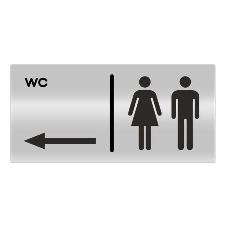 WC piktogram (balra)