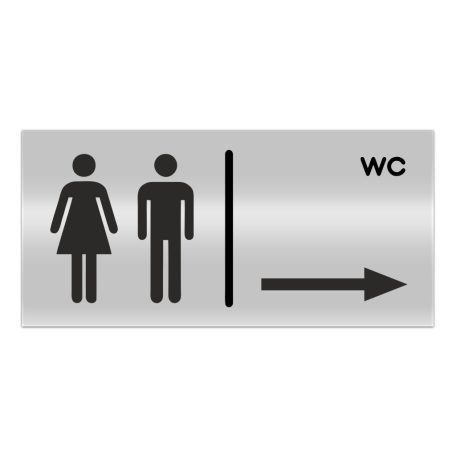 WC piktogram (jobbra)