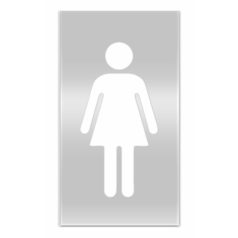 Női WC piktogram #2