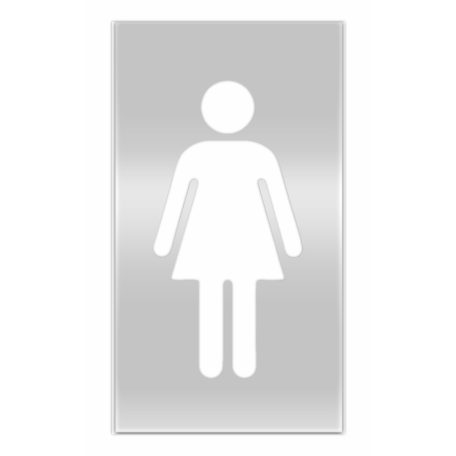 Női WC piktogram #2