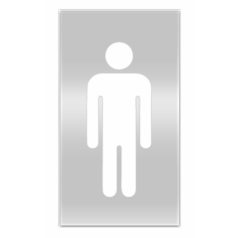 Férfi WC piktogram #2