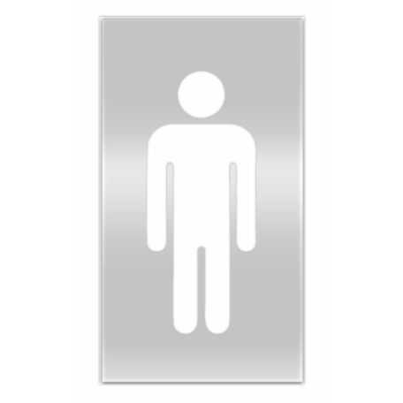 Férfi WC piktogram #2