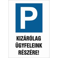 Kizárólag ügyfeleink részére!
