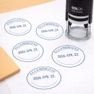 Irodai dátumbélyegző szöveggel - Colop R40 dater