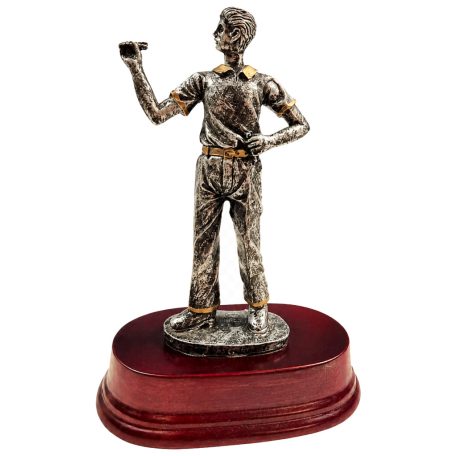 Darts verseny díj - prémium resin szobor 22,5 cm