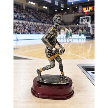 Kosárlabda szobor - MVP díj 22,5 cm