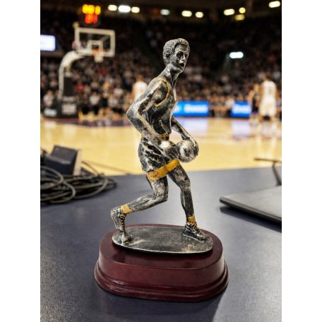 Kosárlabda szobor - MVP díj 22,5 cm