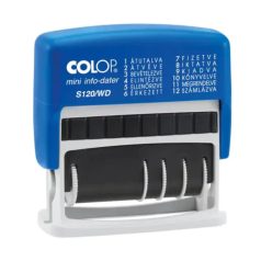 Dátumbélyegző fix szavakkal - Colop S120/WD