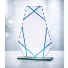 Gravírozható üvegdísz - Sarah1 17 cm