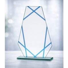 Gravírozható üvegdísz - Sarah1 17 cm