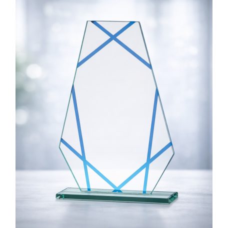 Gravírozható üvegdísz - Sarah3 21 cm