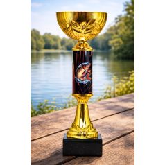   Horgászverseny serleg ponty szimbólummal - SCS/A-HPY M: 35,5 cm