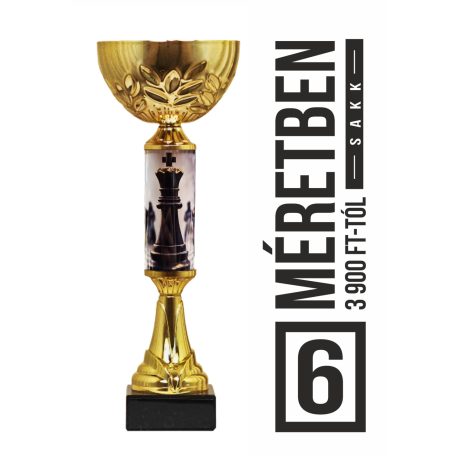 Sakk serleg - SCS/A-SX   H:35,5 cm